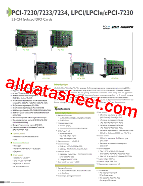 PCI-7230型号图片