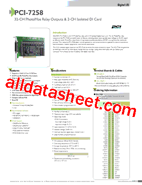 PCI-7258型号图片