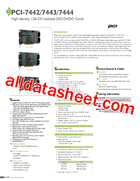 PCI-7444型号图片