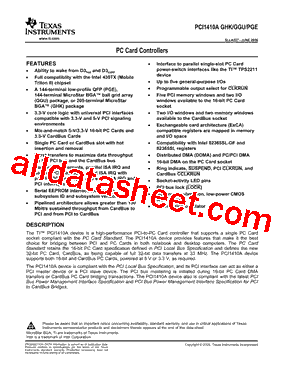PCI1410APGE型号图片