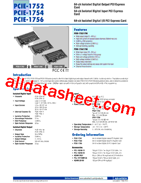 PCIE-1754型号图片