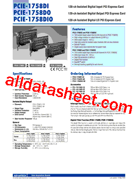 PCIE-1758DIO-AE型号图片