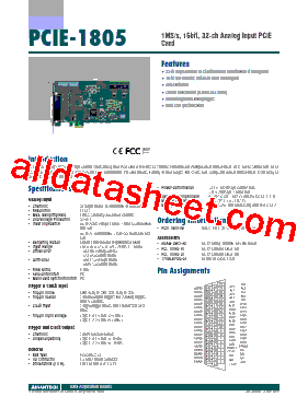 PCIE-1805型号图片