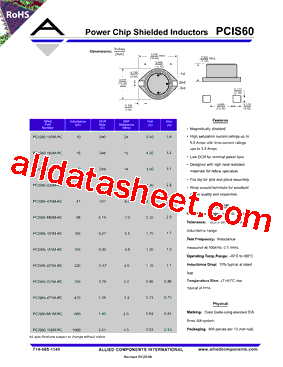 PCIS60-101M-RC型号图片