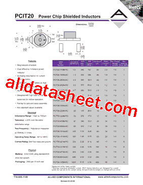 PCIT20-220M-RC型号图片