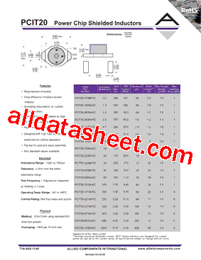 PCIT20-331M-RC型号图片