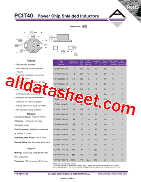 PCIT40-4R7M-RC型号图片