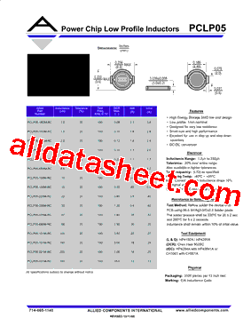PCLP05-331M-RC型号图片