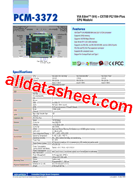 PCM-3372型号图片