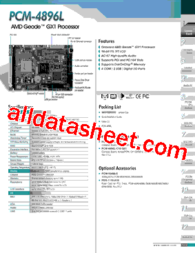 PCM-4896L-C10型号图片