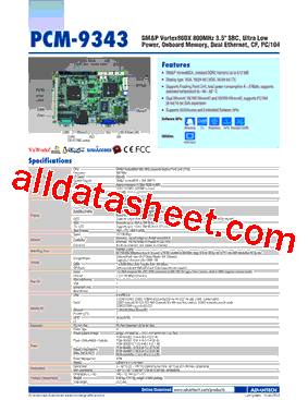 PCM-9343EL-S6A1E型号图片