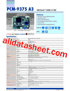 PCM-9375E-J0A3型号图片