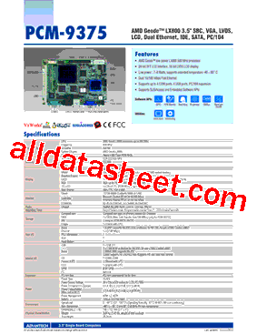 PCM-9375EZ-J0A1E型号图片