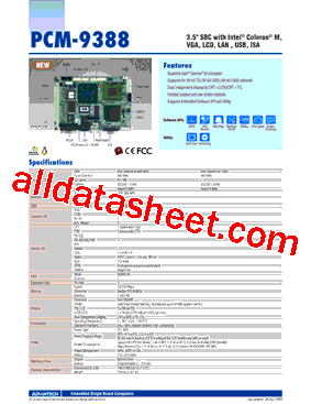 PCM-9388F-M0A1E型号图片