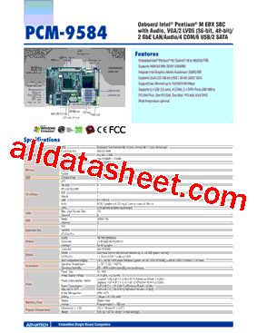 PCM-9584FG-S0A2E型号图片