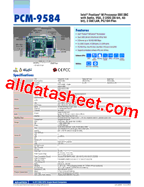 PCM-9584Z-1GS0A2E型号图片