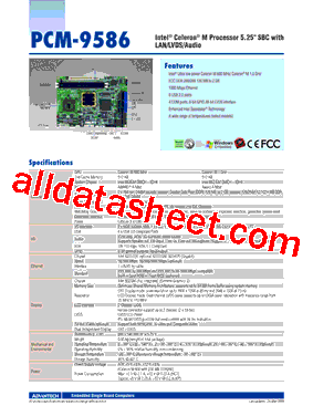 PCM-9586F-M0A1E型号图片