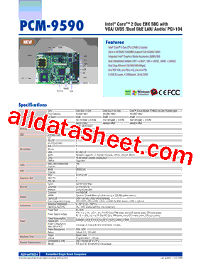 PCM-9590FG-00A2E型号图片