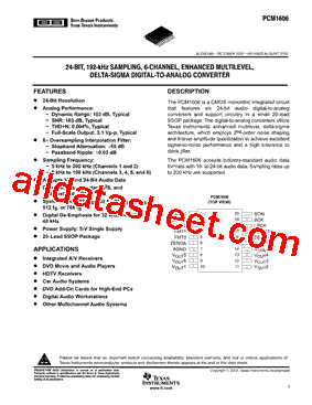 PCM1606E型号图片