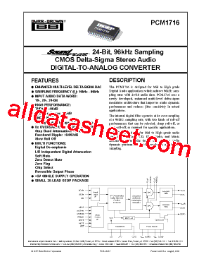 PCM1716E型号图片