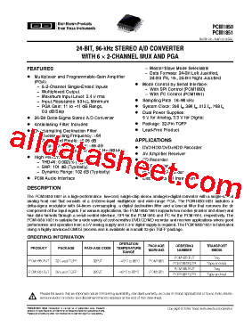 PCM1850PJT型号图片