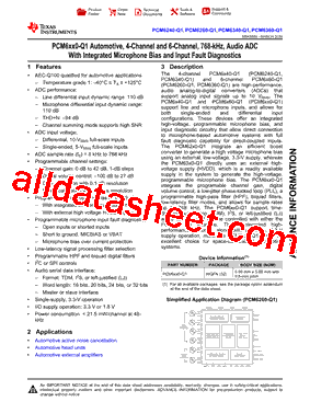 PCM6XX0-Q1型号图片