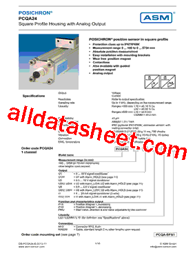 PCQA24-100-U1-P1A-L02型号图片