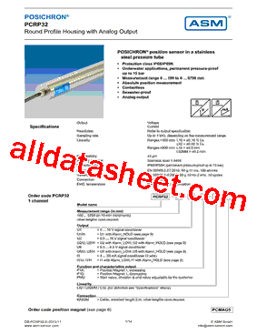 PCRP32-100-L1-PMU-L02MM型号图片