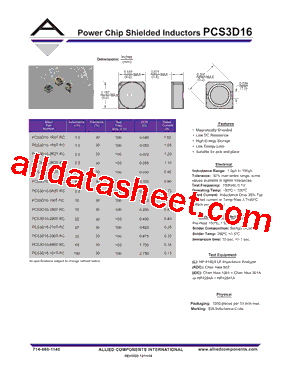 PCS3D16-100T-RC型号图片