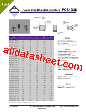 PCS4D28-121T-RC型号图片