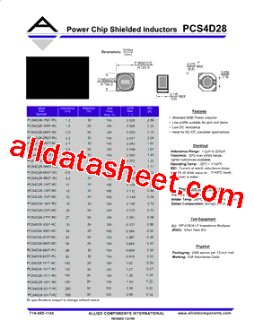 PCS4D28-680T-RC型号图片