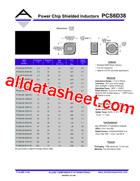PCS6D38-180N-RC型号图片