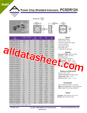 PCSDR124-121M-RC型号图片