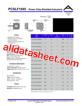 PCSLF1045-221M-RC型号图片