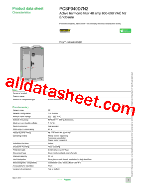 PCSP040D7N2型号图片