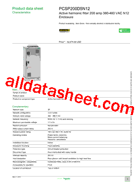 PCSP200D5N12型号图片