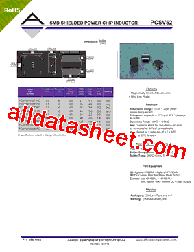 PCSV52-150M-RC型号图片