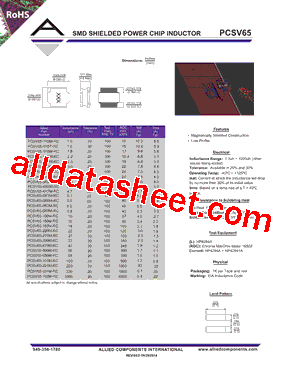 PCSV65-331M-RC型号图片