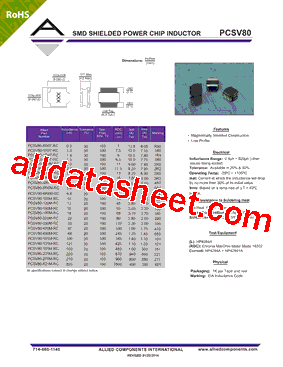 PCSV80-4R7M-RC型号图片