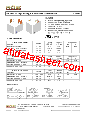 PCT91CL-1A-5EL-X型号图片