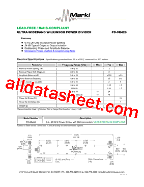 PD-0R426型号图片