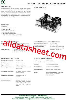 PD40-24型号图片