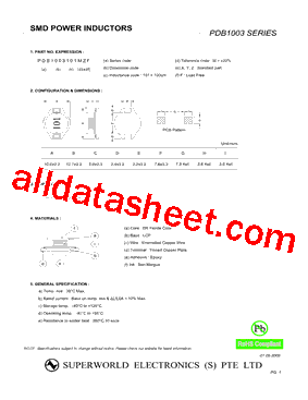 PDB1003151MZF型号图片