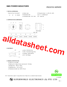 PDC0703151KZF型号图片