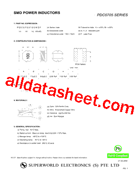 PDC0705330MZF型号图片