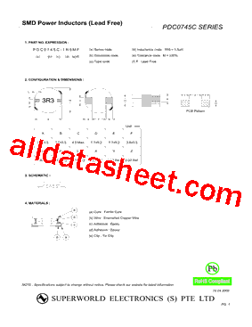 PDC0745C-220MF型号图片