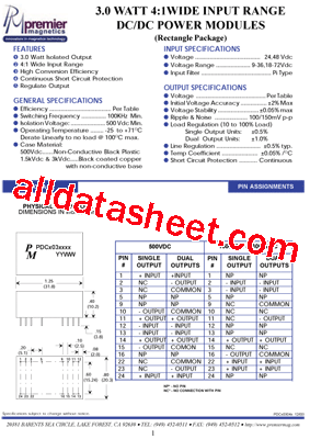 PDCS03042型号图片