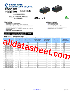 PDH02W_14型号图片