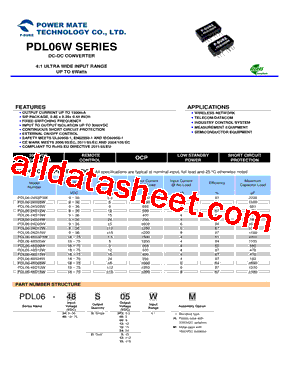 PDL06-48S24W型号图片