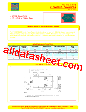 PDM-21-2.25GSQ型号图片